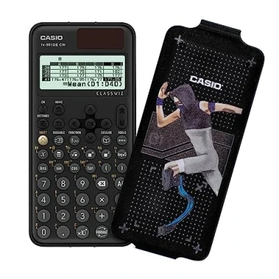 Afbeelding van Casio FX 991DE CW ClassWiz Technische wetenschappelijke rekenmachine met Art case &quot;Runner&quot;, menu in het Duits (gelimiteerde editie)