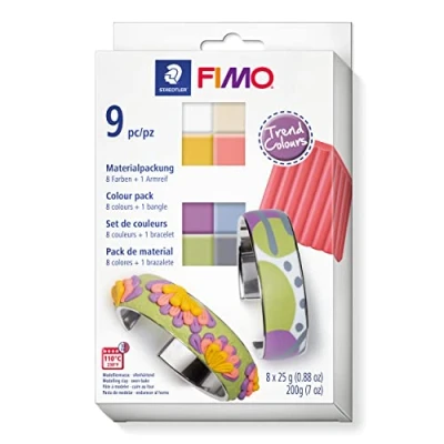 Afbeelding van Klei Fimo soft colour pak à 12 trend kleuren