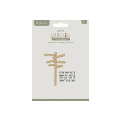 Afbeelding van CC The Great Outdoors Snijmal Wander Lust
