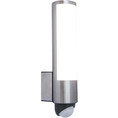 Afbeelding van Lutec LEDA 5267103001 Staande LED buitenlamp met bewegingsmelder 14 W RVS