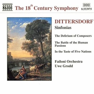 Afbeelding van Failoni Orchestra, Uwe Grodd Dittersdorf: Sinfonias (CD)