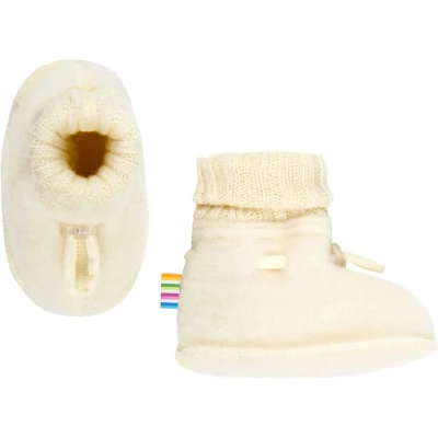 Afbeelding van Joha Wolfleece slofjes naturel maat 68 74