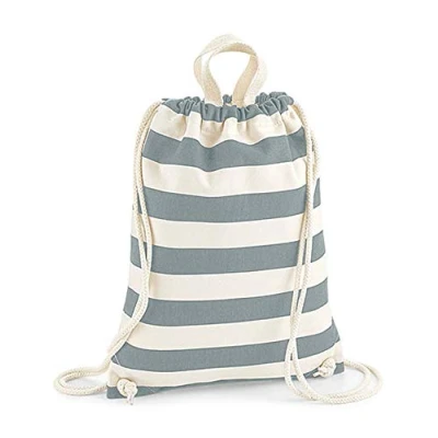 Afbeelding van Nautical Gymsac (Wit/Roze)