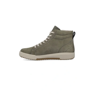 Afbeelding van Rieker Evolution Sneakers hoog, Dames, Maat: 43, Green Leer