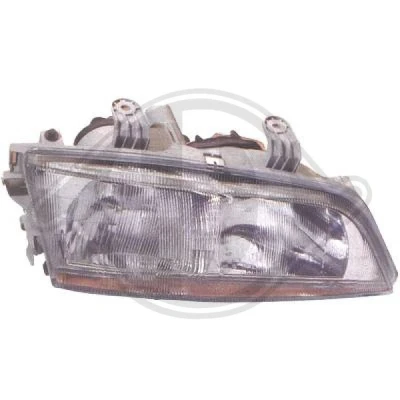 Afbeelding van Buitenspiegel Diederichs 6505325 Links Met grondlaag Bol vormig, voor elek. spiegelverstelling, Te verwarmen, Complete spiegel KIA: Picanto I
