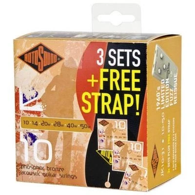Image de Rotosound JK10 VP Cordes pour guitare acoustique
