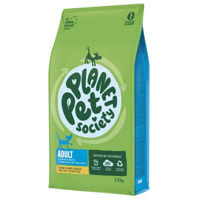 Afbeelding van Planet Pet Society Dog Dry Second Chance Adult Kip Hondenvoer 2.5 kg