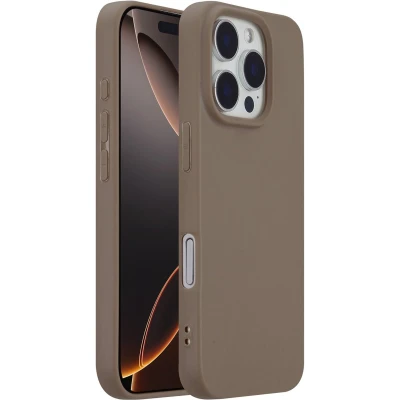 Afbeelding van imoshion Hoesje Geschikt voor iPhone 16 Pro Color Backcover Bruin
