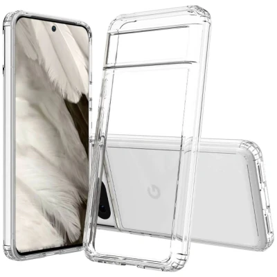 Afbeelding van JT Berlin Pankow Clear Backcover Google Pixel 8 Transparant Stootbestendig