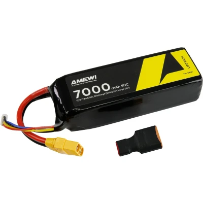 Afbeelding van Amewi LiPo accupack 11.1 V 7000 mAh Aantal cellen: 3 Hardcase XT90