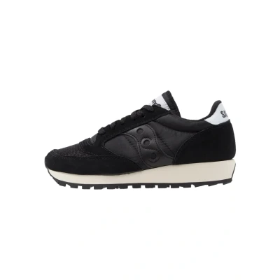 Afbeelding van Saucony JAZZ Original Vintage Sneakers laag, Dames, Maat: 41, Black Leer en textiel