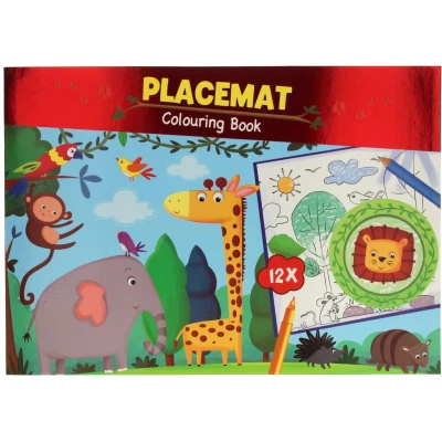 Afbeelding van Placemat Kleurboek Jungle