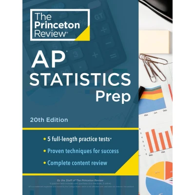Afbeelding van College Test Preparation Princeton Review AP Statistics Prep, 2024