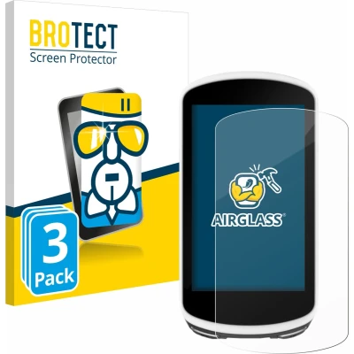 Afbeelding van BROTECT Screenprotector voor Garmin Edge 1030 Folie Beschermfolie Beschermglas transparant (3 Stuks)