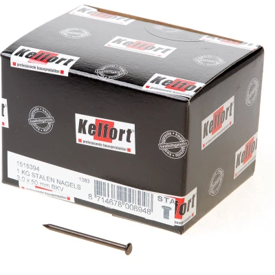 Afbeelding van Kelfort Stalen nagel 52 54 RC bombe kop 50 x 3.0mm 1kg