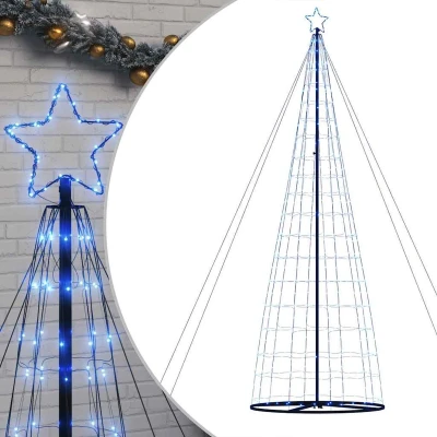 Afbeelding van Lichtkegel 1534 blauwe LED&#039;s 503 cm