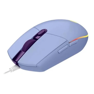 Afbeelding van Logitech G G102 LIGHTSYNC muis 8000 DPI Instelbare RGB 6 buttons lay out Lila