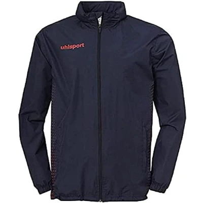 Afbeelding van Uhlsport Score Regenjas Marine Fluo Rood Maat 3XL