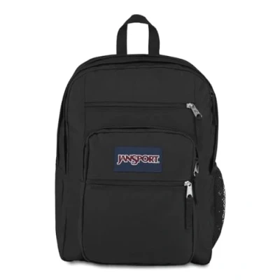 Afbeelding van JanSport Big Student, Grote rugzak, 56 l, 43 x 33 25 cm, 15 inch laptopvak,, Zwart, student