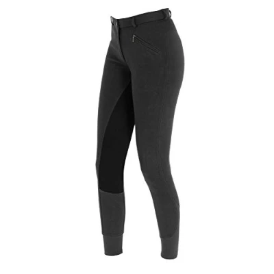 Image de Covalliero Pantalon d&#039;Équitation Economic Enfants Noir 140