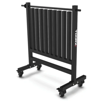 Afbeelding van Toorx Professional RMV B Vinyl dumbbell rack Zwart Staal