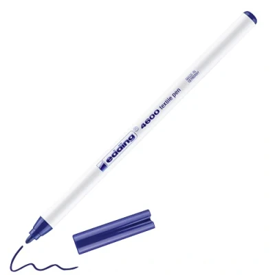 Afbeelding van Edding textielstift 4600 blauw