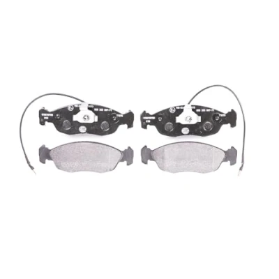 Afbeelding van HELLA 8DB 355 007 711 Remblokkenset Met slijtage waarschuwingscontact PEUGEOT: 106 II Hatchback, 306 Convertible