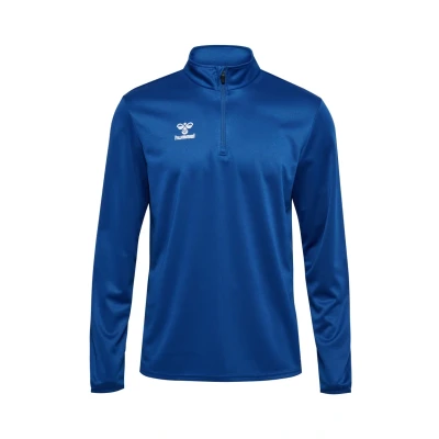 Afbeelding van Hummel Essential HALF ZIP Longsleeve, Heren, Maat: XXL, True blue
