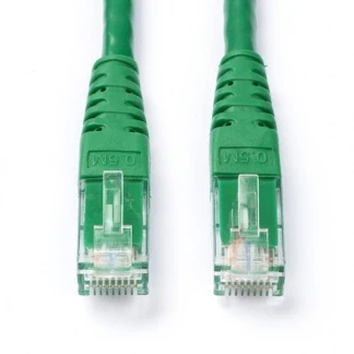 Afbeelding van Netwerkkabel Cat6 U/UTP 3 meter (100% koper, Groen)