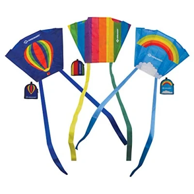 Afbeelding van Schildkröt Funsports Mini Vlieger Regenboog 45 Cm Polyester 2 delig