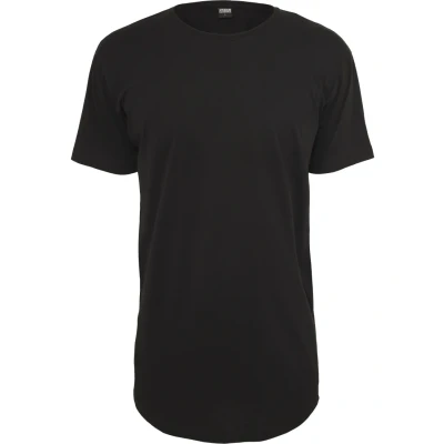 Afbeelding van Urban Classics Shaped LONG DO NOT USE Tshirt basic, Heren, Maat: Large, Black