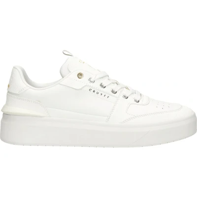 Afbeelding van Cruyff Endorsed Sneakers laag, Heren, Maat: 40, Wit Leer en imitatieleer