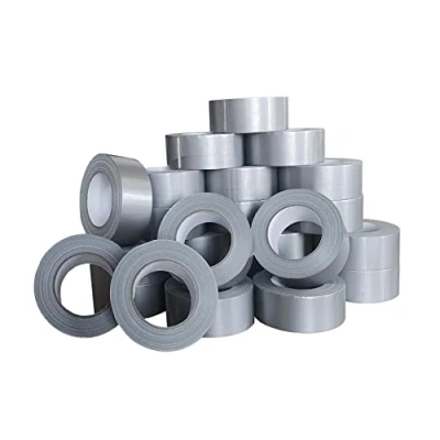 Afbeelding van Duct Tape 50 Mm X Meter. Grijs. 24 Rollen. Grijs Zilver