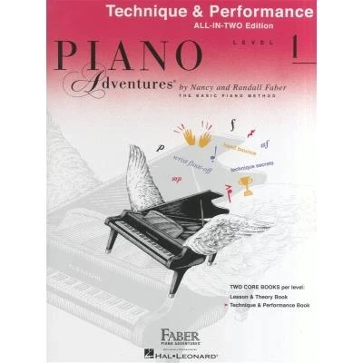 Image de Partitions variété, pop, rock... HAL LEONARD Piano ADVENTURES ALL IN TWO LEVEL 1 TECHNIQUE AND PERFORMANCE ANGL SOLO