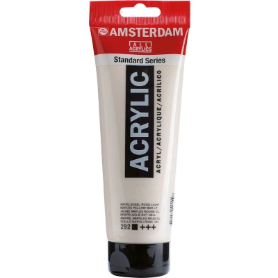 Afbeelding van Acrylverf #292 Napelsgeel Rood Light Amsterdam 250 ml