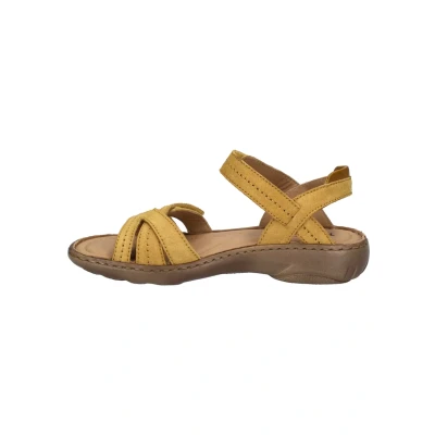Afbeelding van Josef Seibel Debra Sandalen, Dames, Maat: 38, Safran Leer