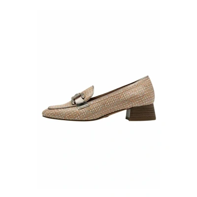 Afbeelding van Tamaris Trotteur Klassieke pumps, Dames, Maat: 37, Bronce comb Textiel/ synthetisch