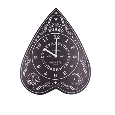Afbeelding van Nemesis Now Spirit Board Klok, 34 cm, zwart