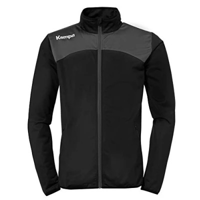 Afbeelding van Kempa Emotion 2.0 Polyesterjack Zwart Antraciet Maat M