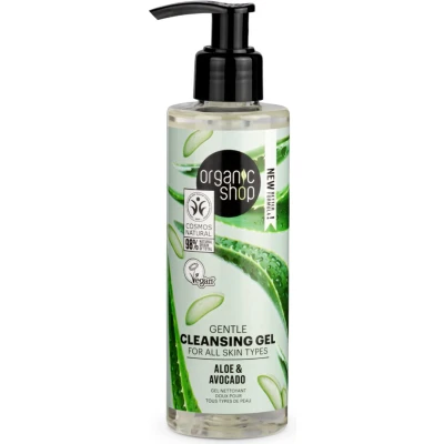 Afbeelding van Gentle organisch, natuurlijke cleansing gezichtsreinigingsgel 200 ml