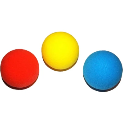 Afbeelding van Angel Sports Softballen 3 Stuks Rood/Geel/Blauw
