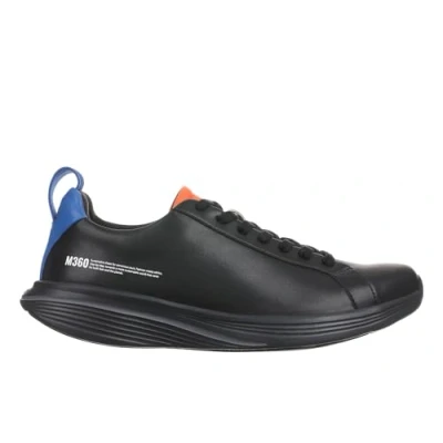 Afbeelding van MBT M360 E1 damessneakers, moderne stijl, anatomische comfortabele loopschoenen, fysiologische schoenen voor comfort en stabiliteit, met Rocker zool., zwart.