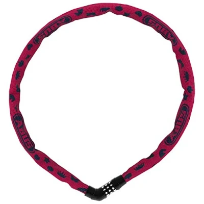 Afbeelding van Abus kettingslot code 4804C/75 pink symbols SL86810