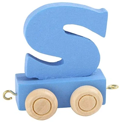 Afbeelding van small foot Coloured Letter Train S