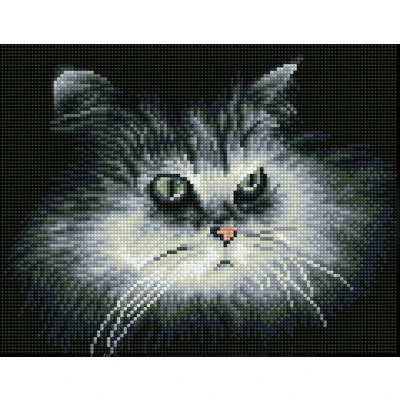 Afbeelding van Diamond Dotz Shadow Cat Painting 11.067 32x25 cm