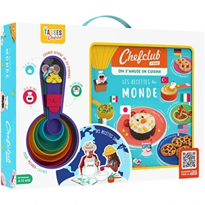 Afbeelding van COFFRET CHEFCLUB KIDS LES RECETTES DU MONDE