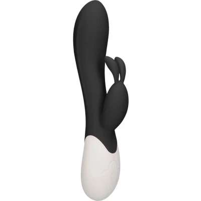 Afbeelding van Verwarmende G spot Rabbit Vibrator Zwart