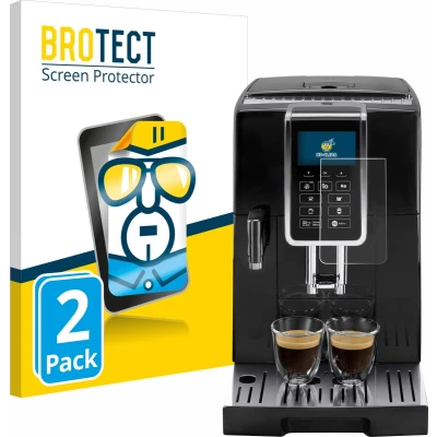 Afbeelding van BROTECT Screenprotector voor DeLonghi Dinamica ECAM350.55 Folie Beschermfolie transparant (2 Stuks)