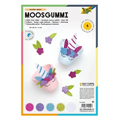 Afbeelding van Folia Schuimrubber glitter