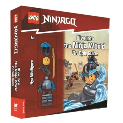Afbeelding van LEGO® NINJAGO®: Dive Into the Ninja World: An Epic Guide (with Nya minifigure)